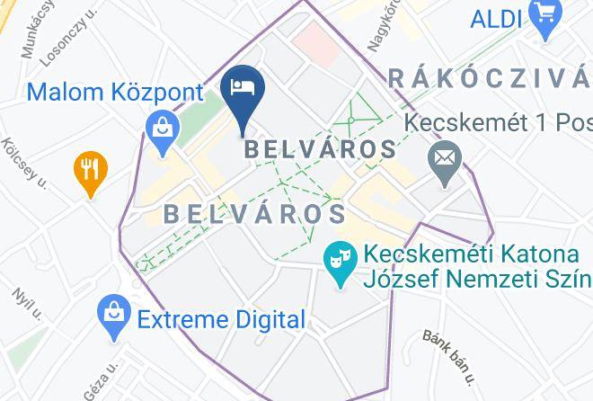 Kecskemet - Aranyhomok Business Wellness Hotel Maps