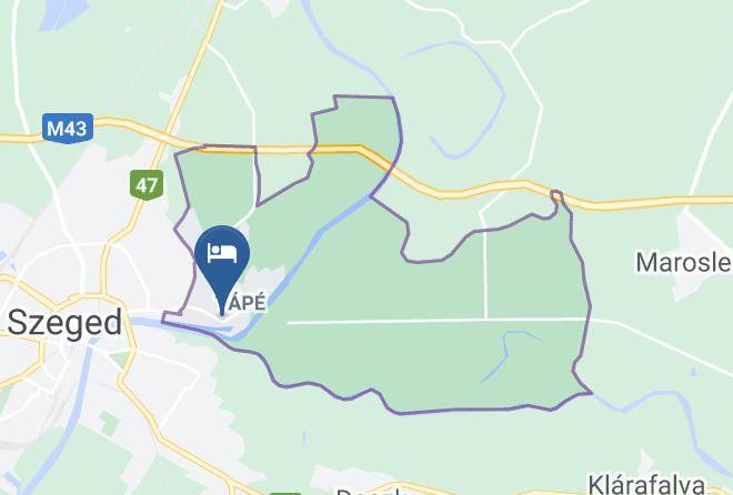Szeged - Aranylabda Maps