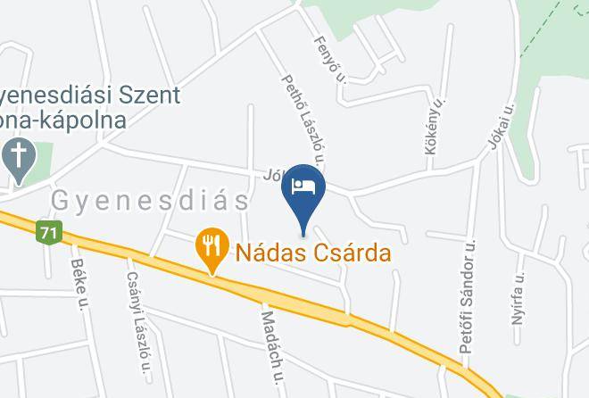 Gyenesdias - Aranynap Vendeghaz Maps