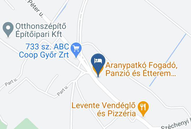 Gyorujbarat - Aranypatko Fogado Panzio Es Etterem Gyor Es Gyorujbarat Maps