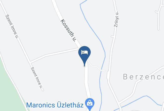 Berzence - Aranypatko Vendeghaz Maps