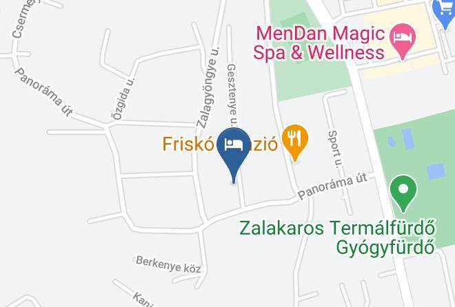Zalakaros - Aranyszarvas Panzio Es Etterem Maps