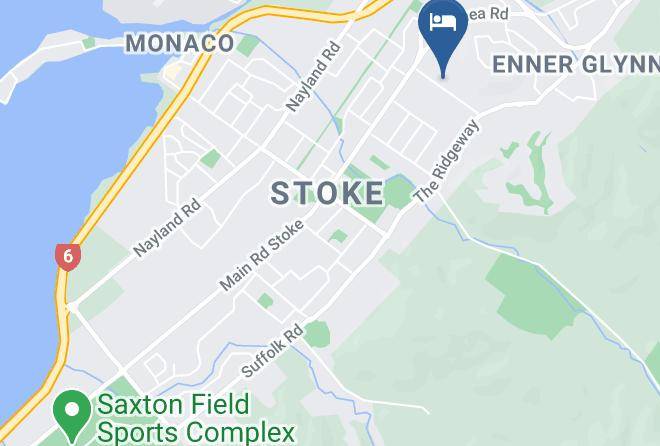 Stoke - Arapiki Self Contained Homestay Units Maps