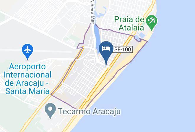 Aracaju - Araras Praia Hotel Maps
