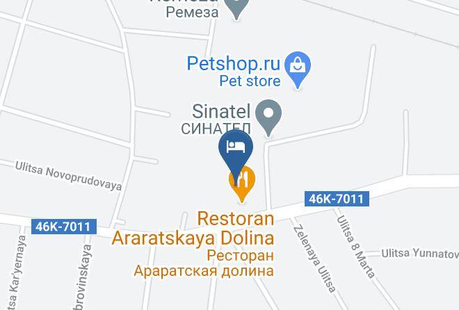 Balashikha - Ararat Hotel Maps