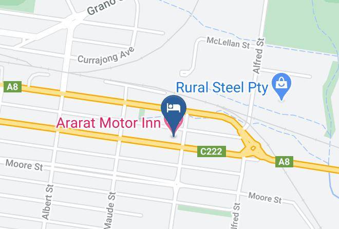 Ararat - Ararat Motor Inn Maps