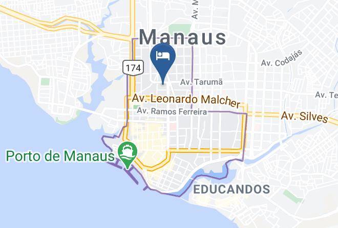 Manaus - Ararinha Jungle Hotel Maps