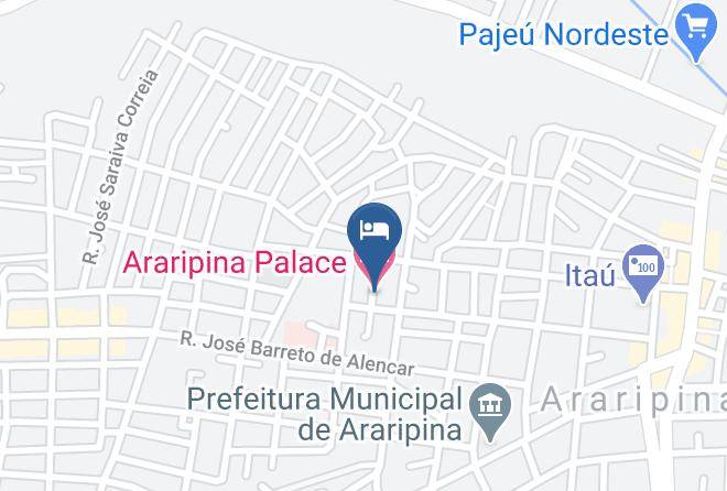 Araripina Palace Hotel Map