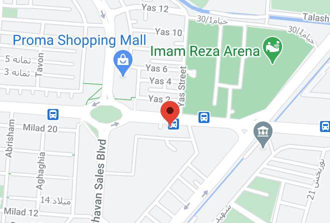 Birjand - Aras Hotel Maps