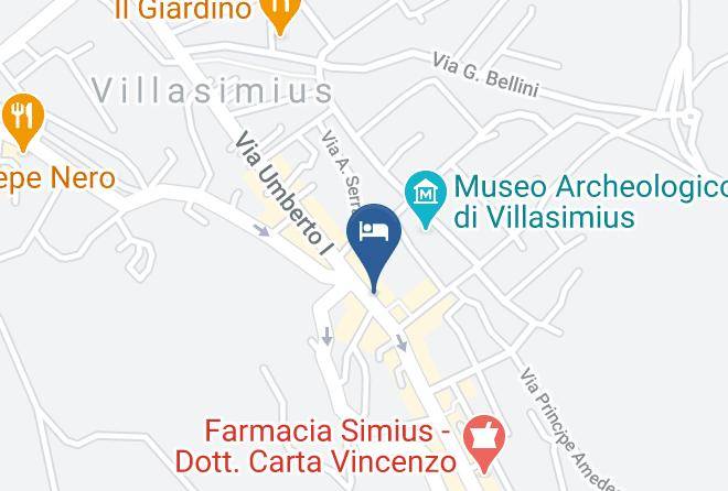 Province Of South Sardinia - Aras Hotel Boutique Maps