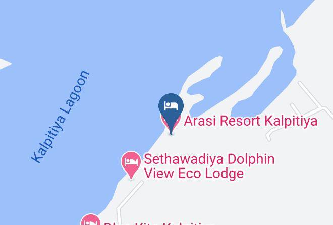 Kurunegala - Arasi Resort Kalpitiya Maps