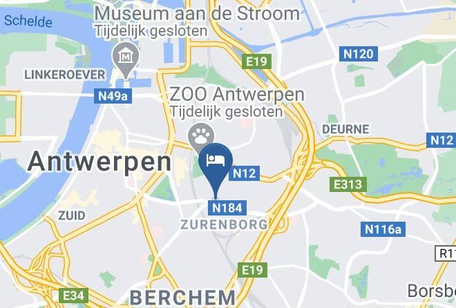 Antwerp - Arass Hotel & Business Flats Maps