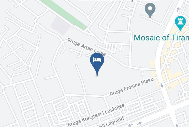 Tirana - Arasuitehotel Maps