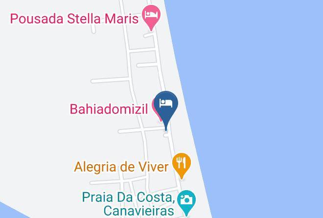 Canavieiras - Aratama Pousada Maps