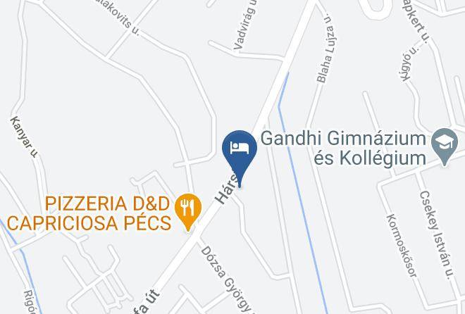 Pecs - Arato Vendeghaz Maps