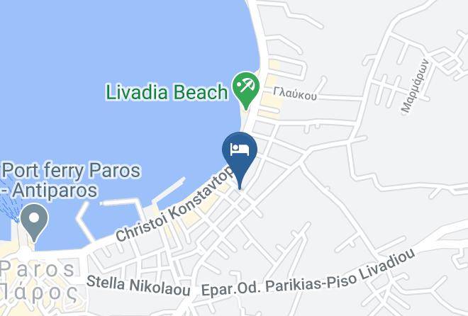 Paros - Aratos Hotel Maps