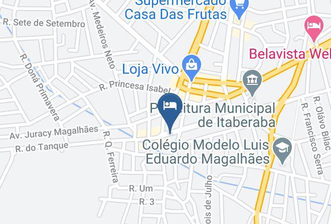 Itaberaba - Araujo Hotel Maps