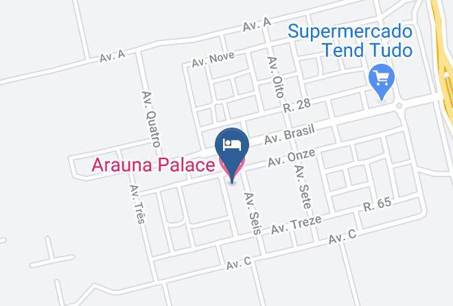 Arauna Palace Hotel Map