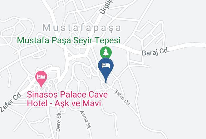 Urgup - Rose Nest Cave Otel Maps