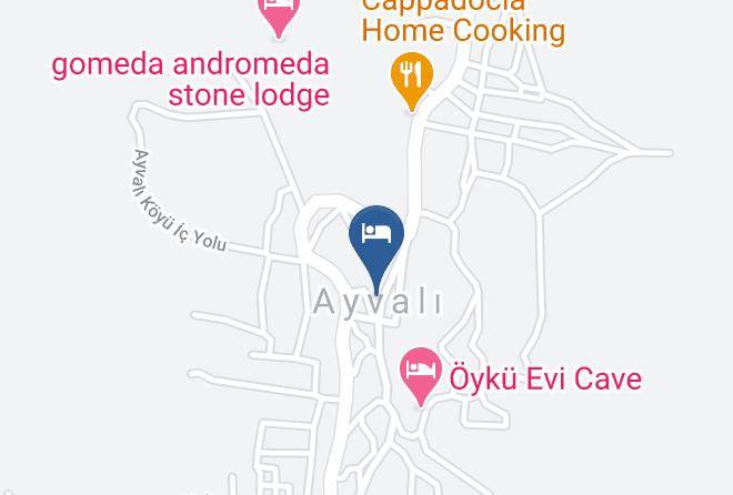 Urgup - Aravan Evi Hotel Cappadocia Boutique Maps