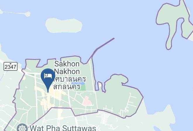 Amphoe Mueang Sakon Nakhon - Araya Hotel Maps