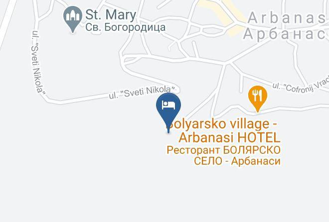Veliko Tarnovo - Arbanasi Palas Maps