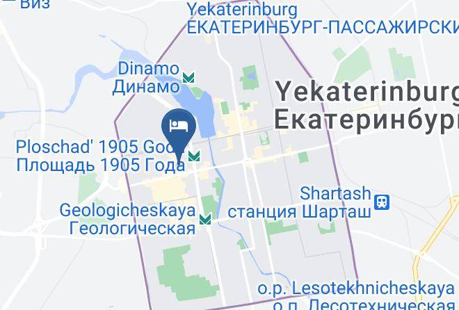 Yekaterinburg - Arbat Cafe Maps