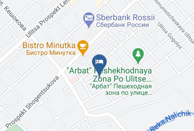 Nal Chik - Arbat Nalchik Hotel Maps