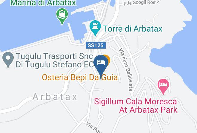 Arbatasar Ristorante Map