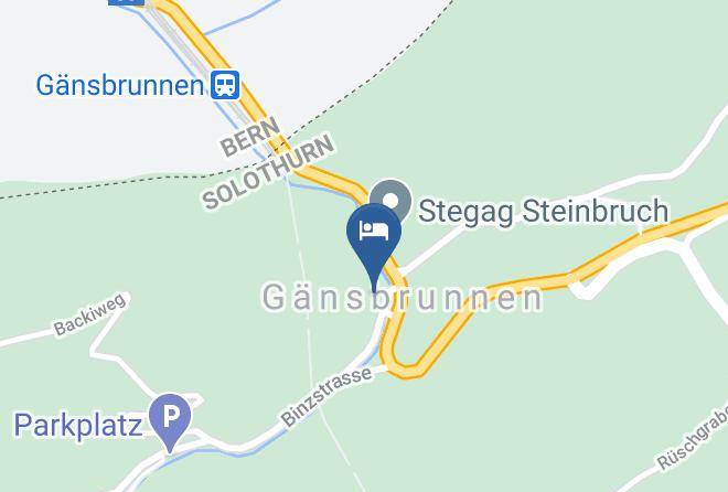 Thal - Arbeiterhotel Gansbrunnen Maps