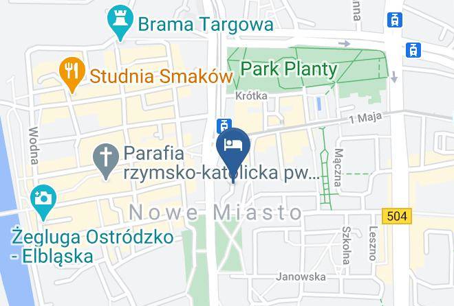 Elblag - Arbiter Hotel Maps