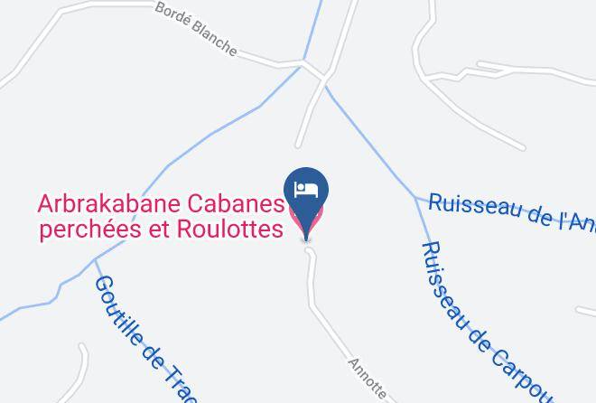 Haute Garonne - Arbrakabane Cabanes Perchees Et Roulottes Maps