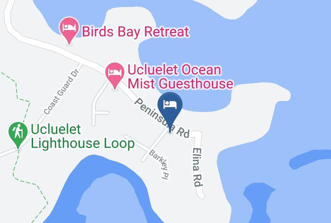 Alberni Clayoquot - Arbutus Guest Suite Maps