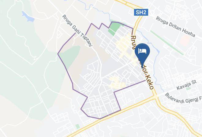 Arc Hotel Tirana Map