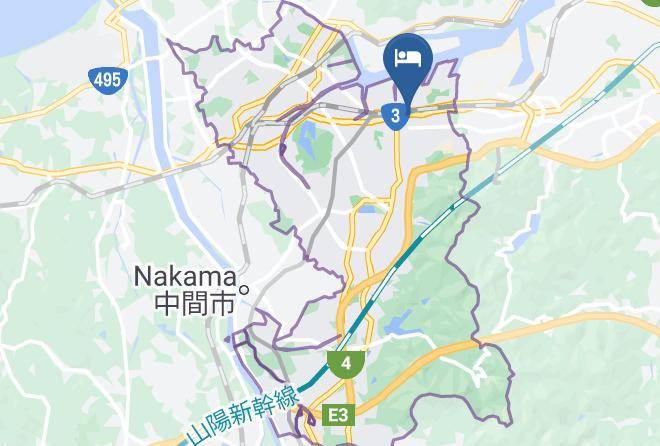 Kitakyushu City Yahatanishi Ward - Arc Inn Kurosaki Maps