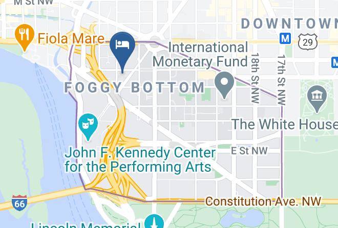 City Of Washington - Arc The Hotel Washington Dc Maps