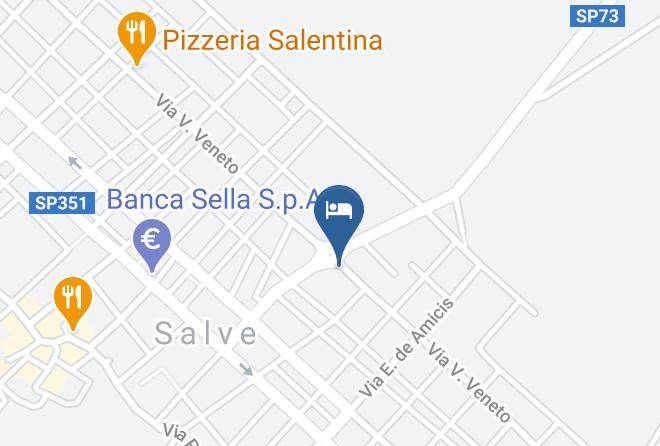 Lecce - Arca Hotel Maps