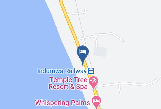 Galle - Arcade Beach Hotel Maps