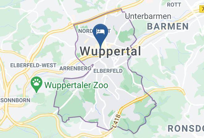 Wuppertal - Arcade Hotel Maps