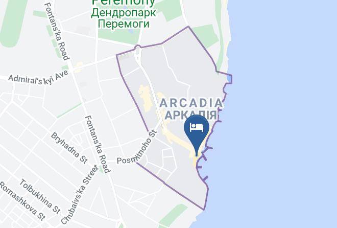 Odesa - Arcadia Beach Maps