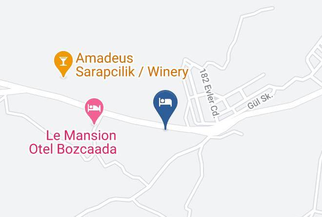 Bozcaada - Arcadia Butik Hotel Maps