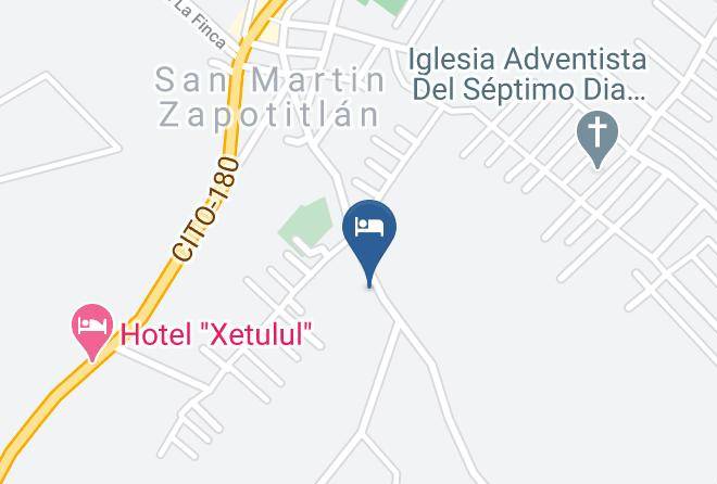 San Martin Zapotitlan - Arcadia Cabanas Vacacionales Maps