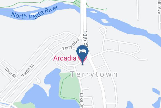 Scotts Bluff - Arcadia Hotel Maps