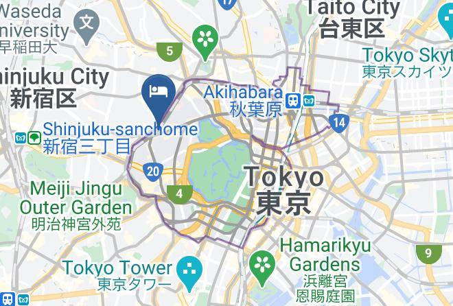 Chiyoda Ward - Arcadia Ichigaya Maps
