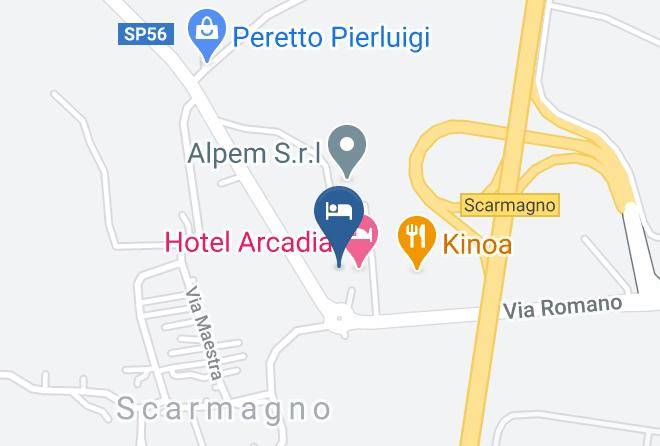 Turin - Hotel Arcadia Maps