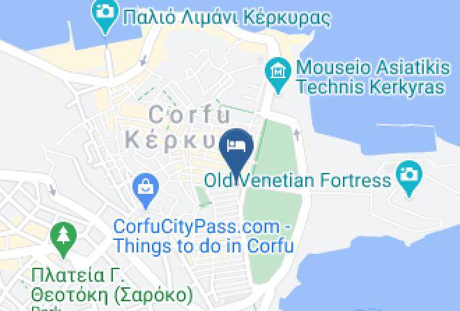 Kerkira - Arcadion Hotel Maps