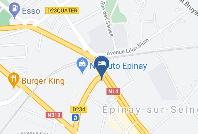 Seine St Denis - Arcantis Hotel Maps