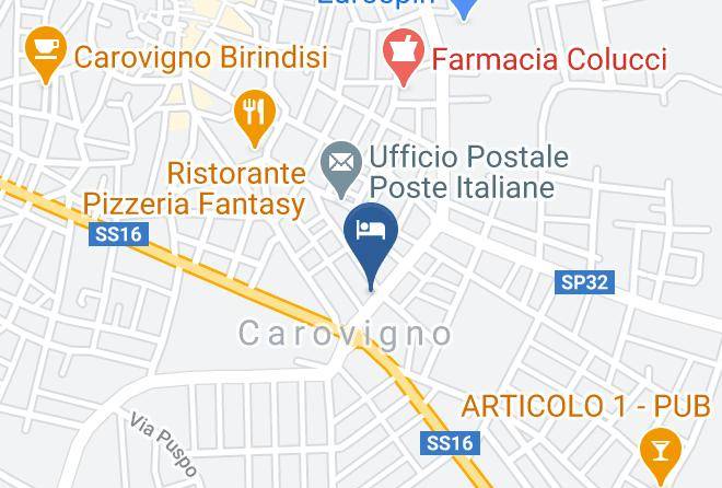 Brindisi - Arcate B&b Maps