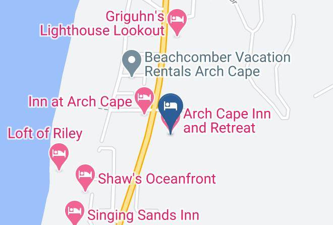 Clatsop - Arch Cape Inn And Retreat Maps