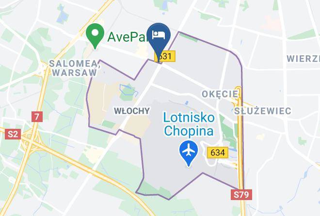 Arche Hotel Krakowska Map